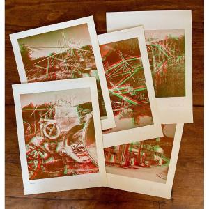 Ekkehart Rautenstrauch: 5 Anaglyphs