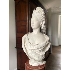 Plaster Bust Of Madame Adelaide