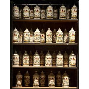 Set Of 40 Large Apothecary Jars, Circa 1830