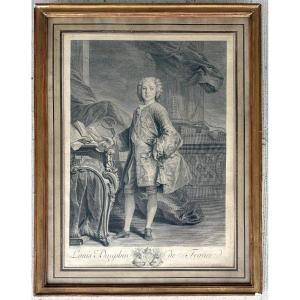 The Dauphin Of France, 18th-century Engraving