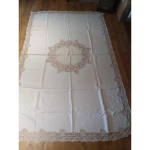 Rectangular Tablecloth - Lace - XXth