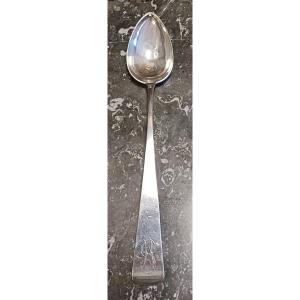 Pot Spoon. Silver. XVIII °