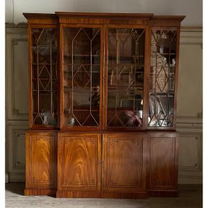 English Mahogany Library Circa 1900