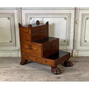 Regency Library Staircase, England Circa 1800