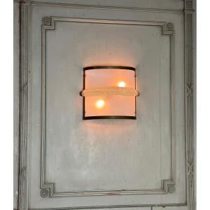 Pair Of Venetian Murano Glass Sconces Circa 1950