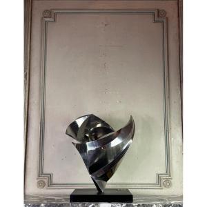 Steel Sculpture, Janos Maróti, Hungary, 1984