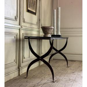 Wrought Iron Workshop Table Circa 1900