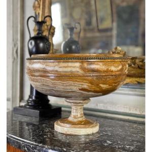 Onyx And Bronze Bowl Circa 1900
