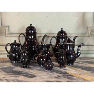 Batch Of Black Earth From Namur, 18th Century 