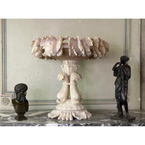 Large Alabaster Cup, Italy, Circa 1900