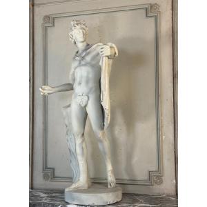 Apollo Belvedere, Plaster Cast After The Antique, Circa 1900