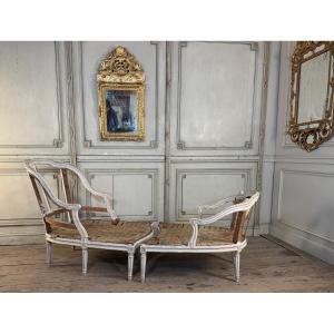  Duchesse Brisée Louis XVI, Late 18th Century