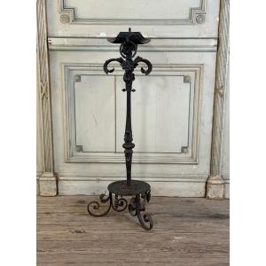 Wrought Iron Side Table, France Circa 1880