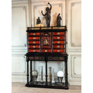 Antwerp Cabinet, Ebony, Tortoise Shell, Rosewood And Bone, 17th Century