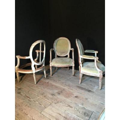 Suite Four Bergères Louis XVI