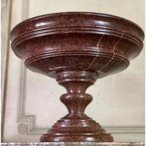 Griotte Red Marble Urn Circa 1800