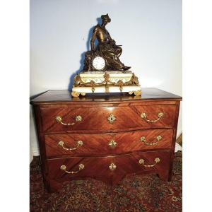 Louis XIV Chest Of Drawers In Walnut XVIII Centuries