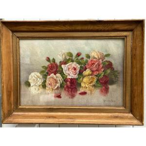 Watercolor Rose Painting XX