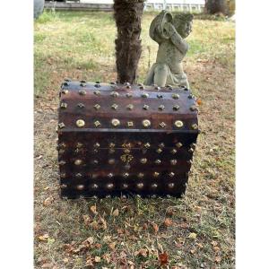 Large Leather Trunk, Spain, 17th Century