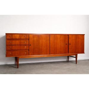 Vintage Scandinavian Teak Sideboard, 1960s