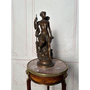 Bronze “david”, By A. Gaudez – Late 19th Century