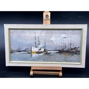 Marine Painting By Eugéne Laloue