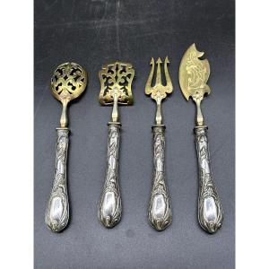 Silver Mignardise Service, 1900