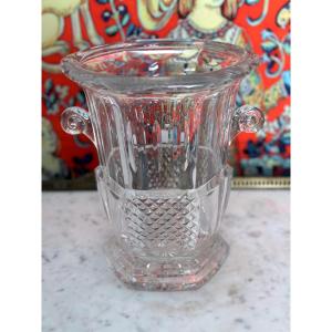 Blown Crystal Champagne Bucket 