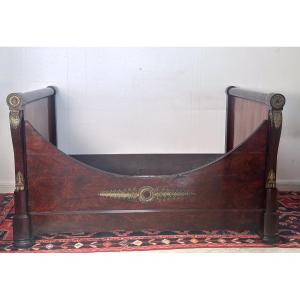 Empire Mahogany Bed