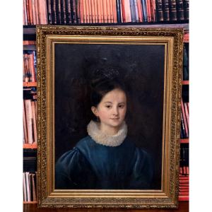  Young Woman With A Ruff, 18th Century 