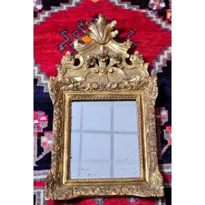 Gilded Wooden Mirror "regency Period"