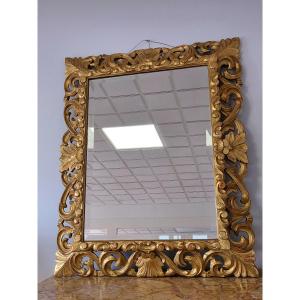 19th Century Gilded Wood Mirror