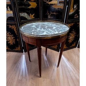 Mahogany Hot Water Bottle Table, Louis XVI Style
