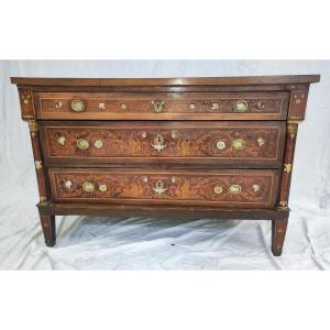 Chest Of Drawers Decorated With Hunting Scenes, Chest Of Drawers Decorated With Hunting Scenes Northern Italy, 18th C