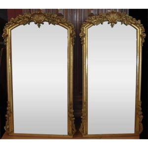 Paire De Miroirs style louis XV   