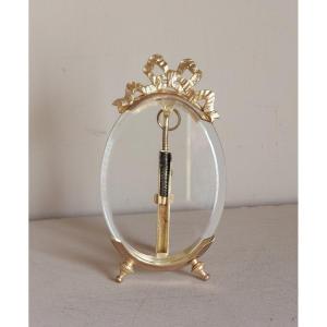 Louis XVI Style Gilt Bronze Photo Frame 