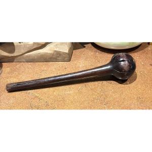 Oceania Fiji Tribal Throwing Club Made Of Nokonoko Root Wood