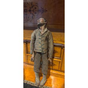 Naples 19th Century Neapolitan Santon And Its Clothing