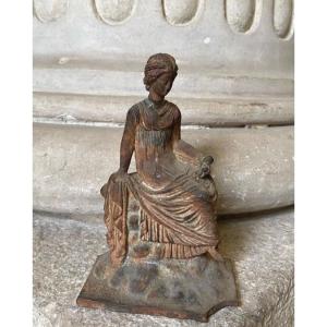 Tanagra In Terracotta In The Style Of The Antique