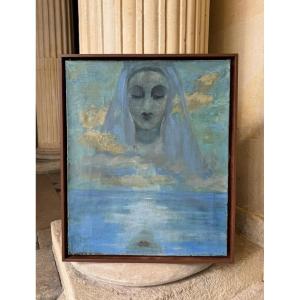 Presumed Portrait Of Ludmilla Pitoeff, Janet Clerck Circa 1930