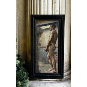 Academy Of Nude Man, By Jean -louis Gayral 1925