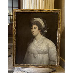 Portrait Of Lady Mary Godwin, Writer And Mother Of Mary Shelley, Late 18th Century