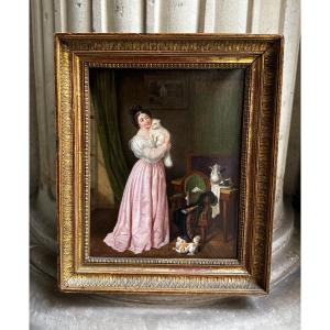 The Triumph Of Minette, In The Style Of Marguerite Gérard