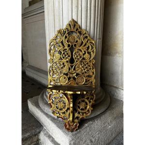 Giltwood Turban Stand, Ottmàn Empire 19th Century