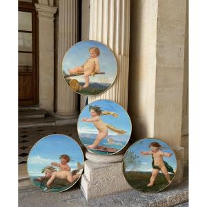 Jeux d'Enfants, By Pierre Victor Galland About 1860