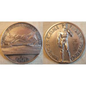 Italy - Olympic Medal Scuola Nazionale Di Atletica Leggeria - Ref Sdb25med009
