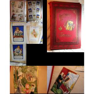 Album Collection Of Chromolithographed Images, Various Themes Including Rare Ones Sdc25img001