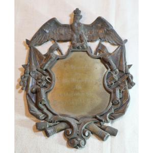 Germany - Plaque Of Honor Major Von Pelet Narbonne Thuring Ulanen Regiment No. 6