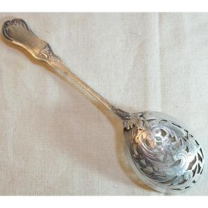 Silver Shaker Spoon, 38 Grams, Minerva Veuve Compere Sch24sau002