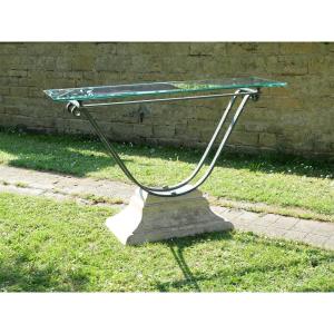 Versace Italian Console Table 1970s - Per25con001